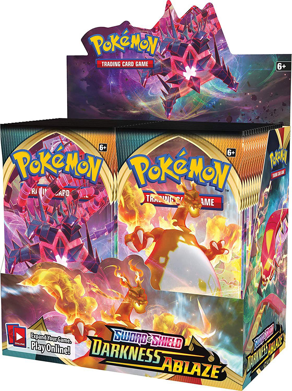 Pokémon TCG: Sword & Shield – Darkness Ablaze Booster Box (36 Packs)