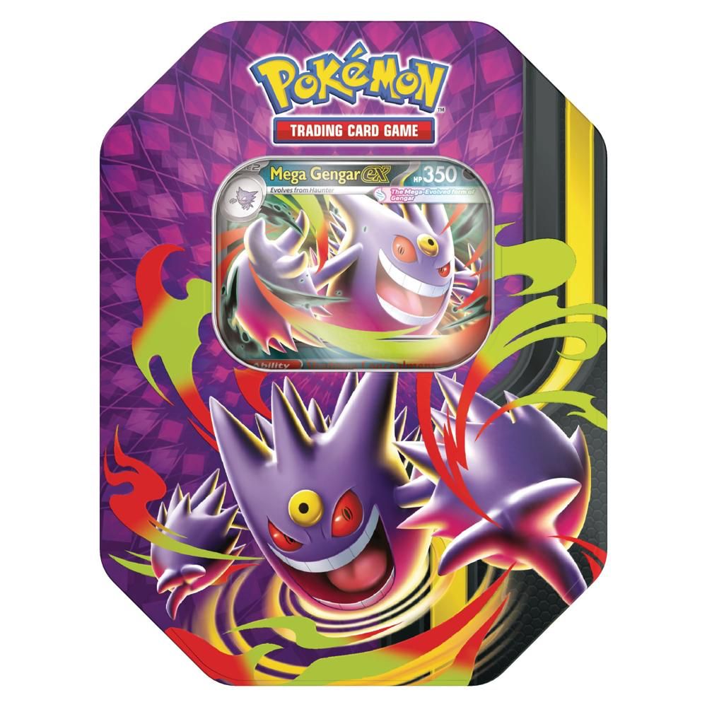 Pokémon TCG: Mega Evolution – Mega Moonlit Tin (Mega Gengar ex)