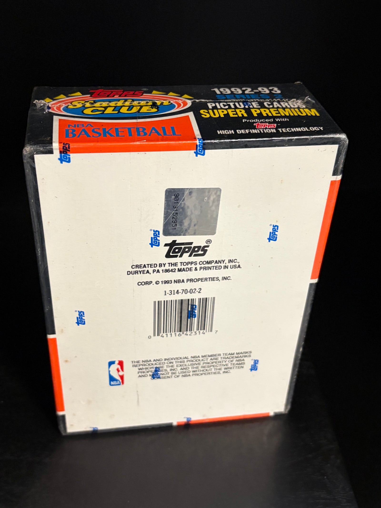 Topps 1992-93 Stadium Club Series 2 Wax Box