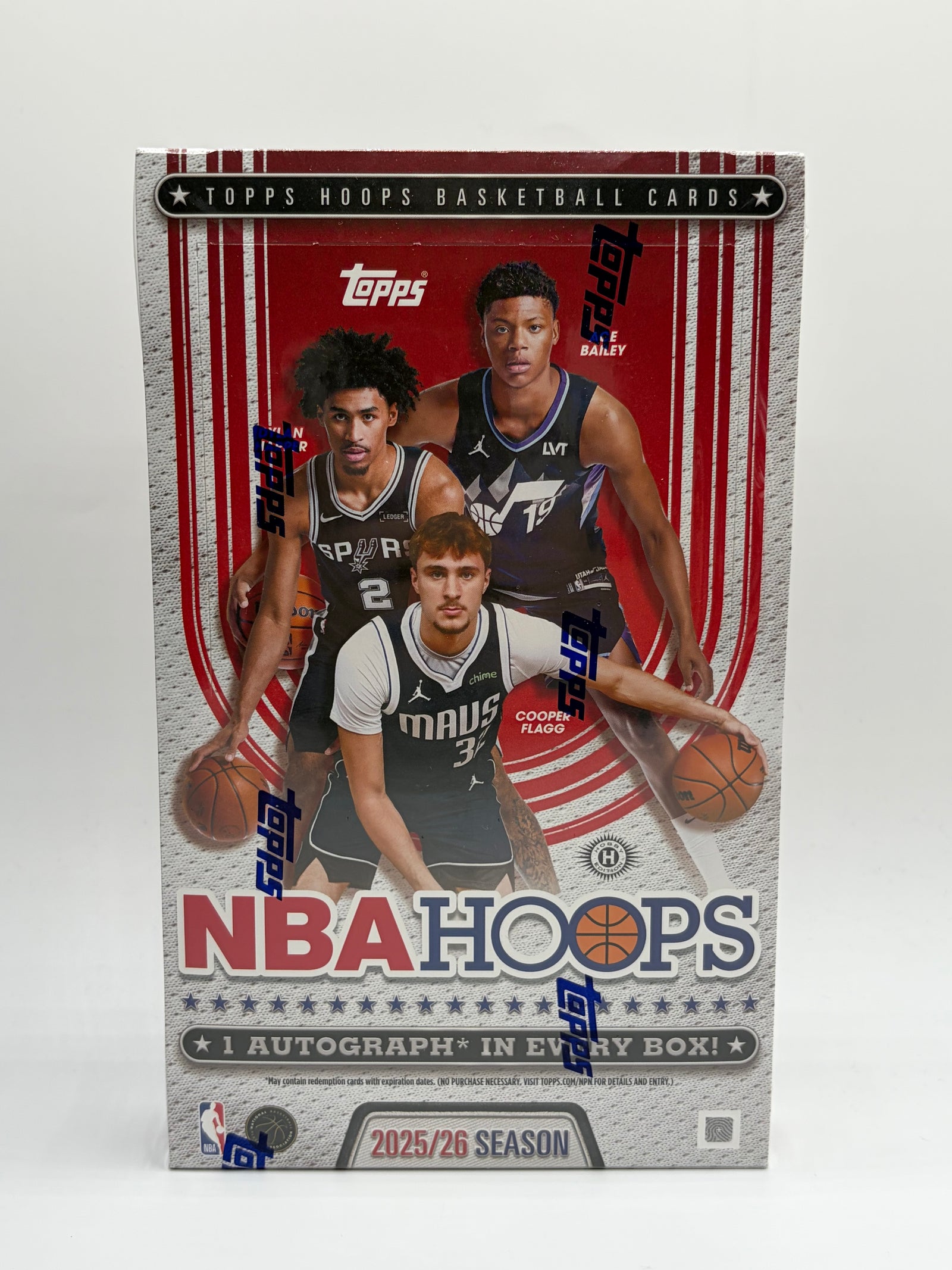 2025-26 Topps Hoops Basketball Hobby Box