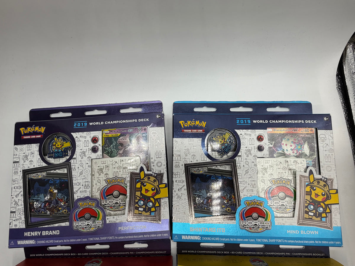 Pokémon TCG: 2019 World Championships Deck - Complete Set of 4