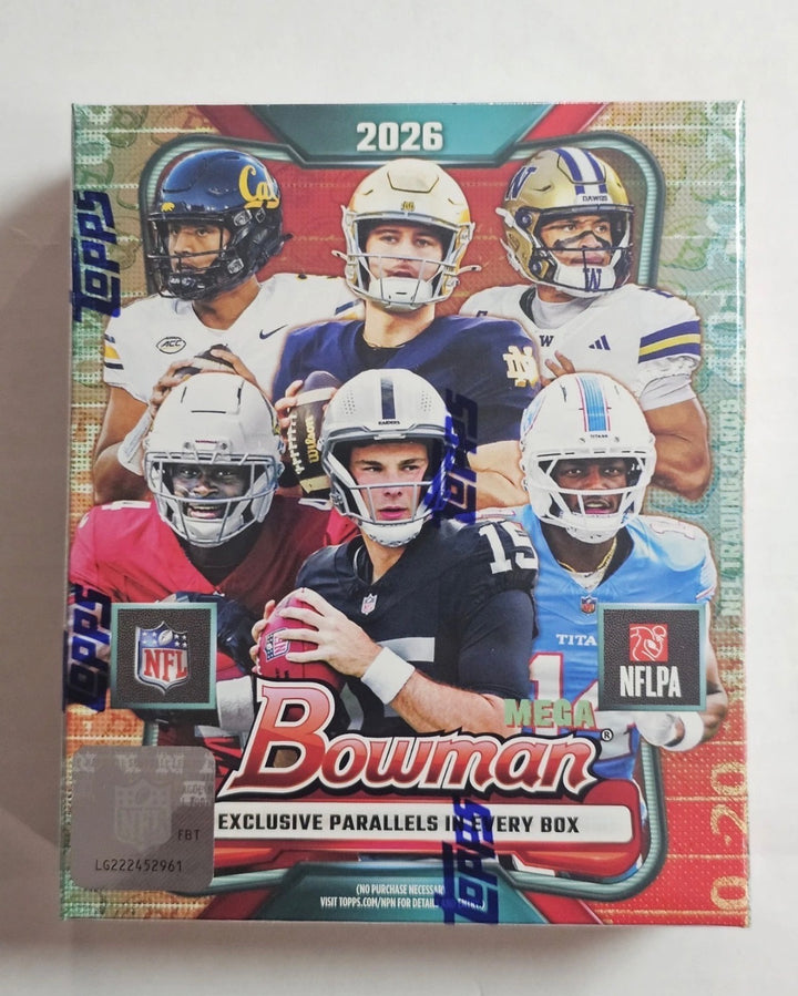 2026 Topps Bowman Football Mega Box