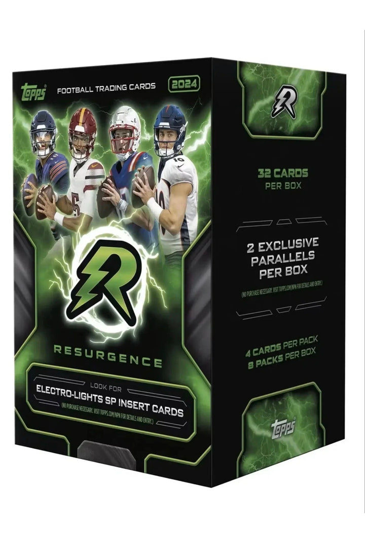 2024 TOPPS RESURGENCE FOOTBALL 8-PACK BLASTER BOX NEW FACTORY SEALED