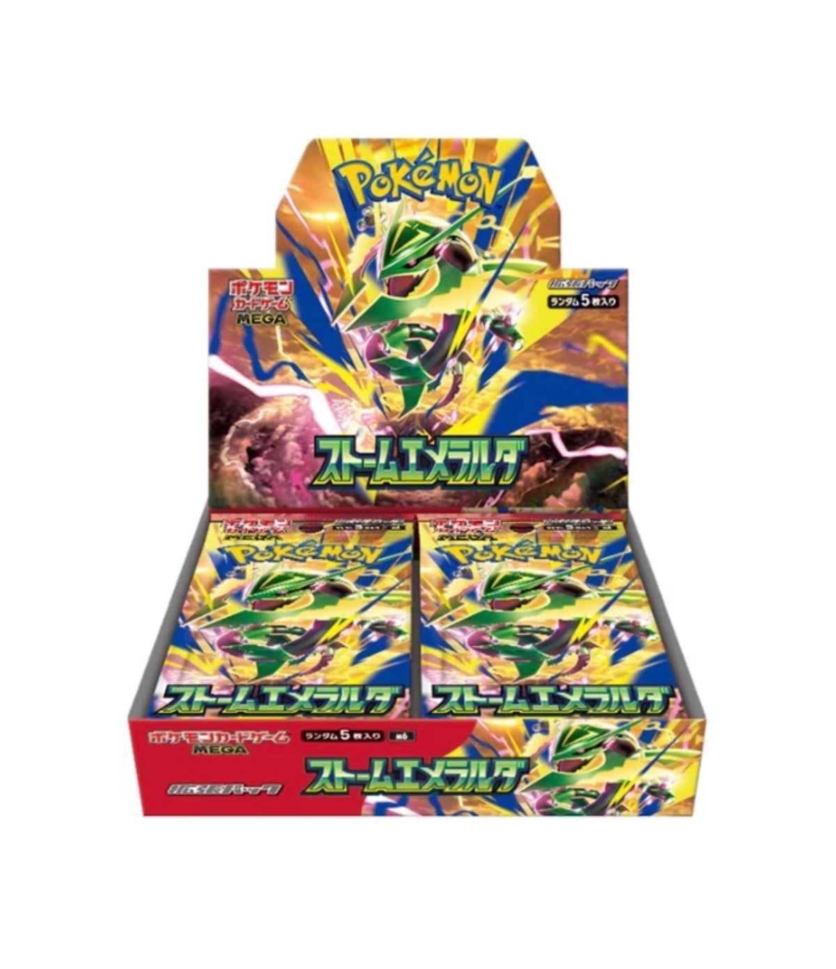 Pokemon Storm Emeralda Booster Box M6 Japanese