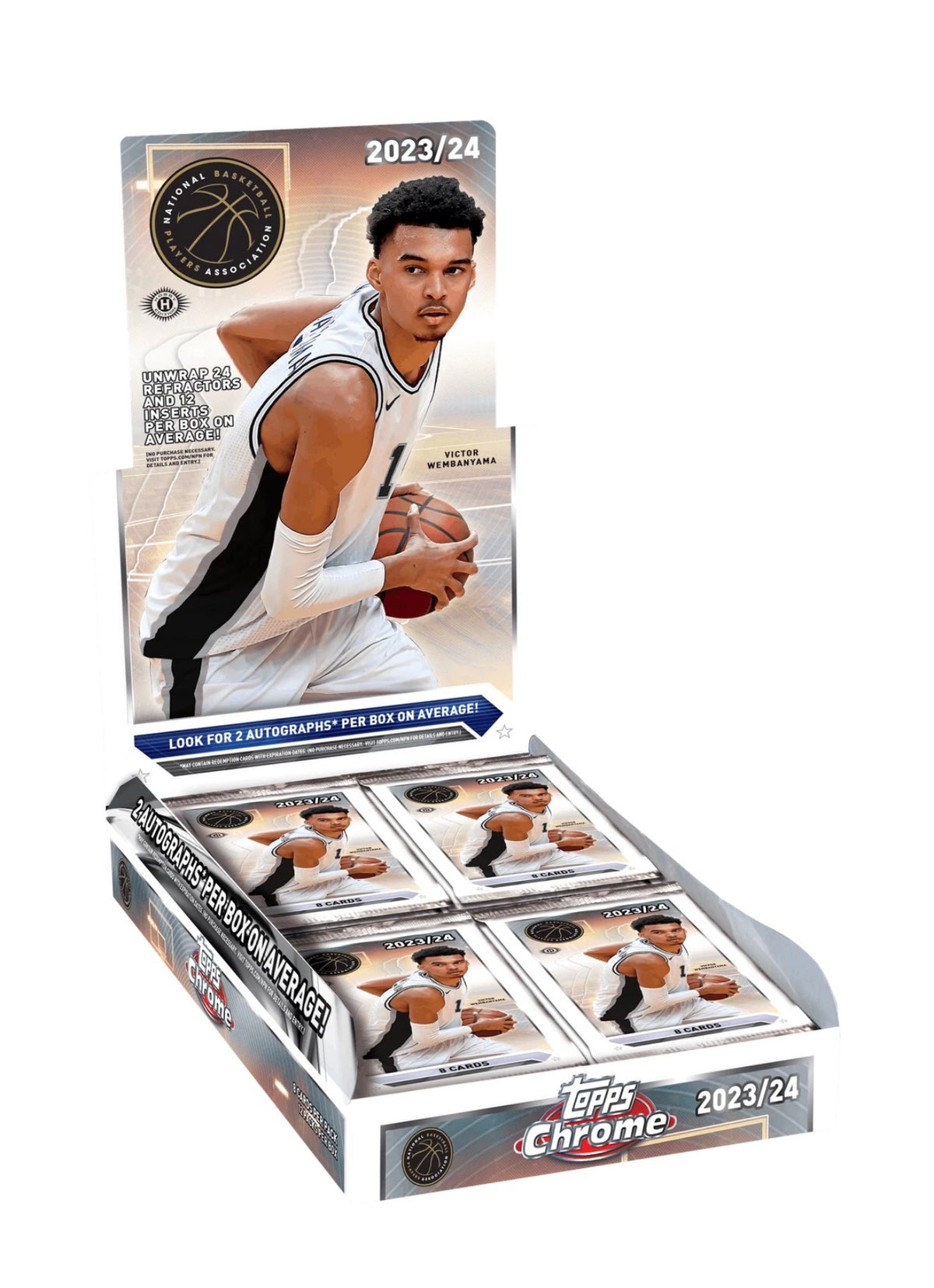 2023-24 Topps Chrome HOBBY BOX NBA
