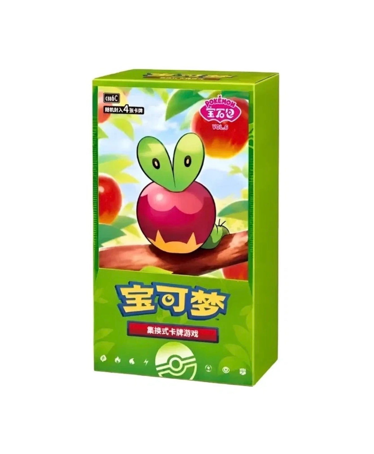 Pokemon TCG Chinese Gem Pack Vol. 6 CBB6C Sealed Slim Booster