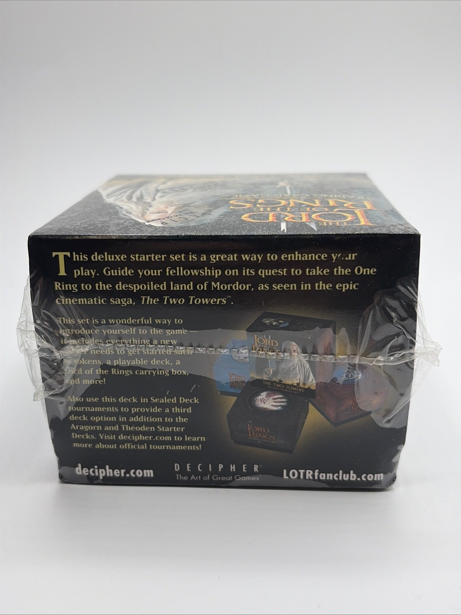 Lord of the Rings TCG CCG Fellowship Ring LotR Deluxe Starter Deck NEW SEALED