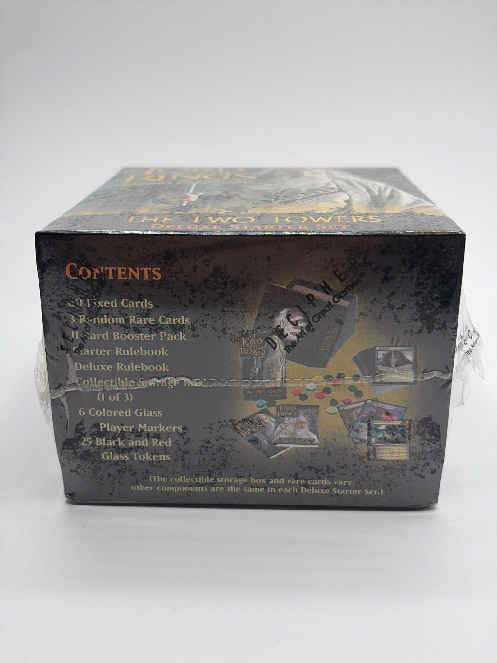 Lord of the Rings TCG CCG Fellowship Ring LotR Deluxe Starter Deck NEW SEALED