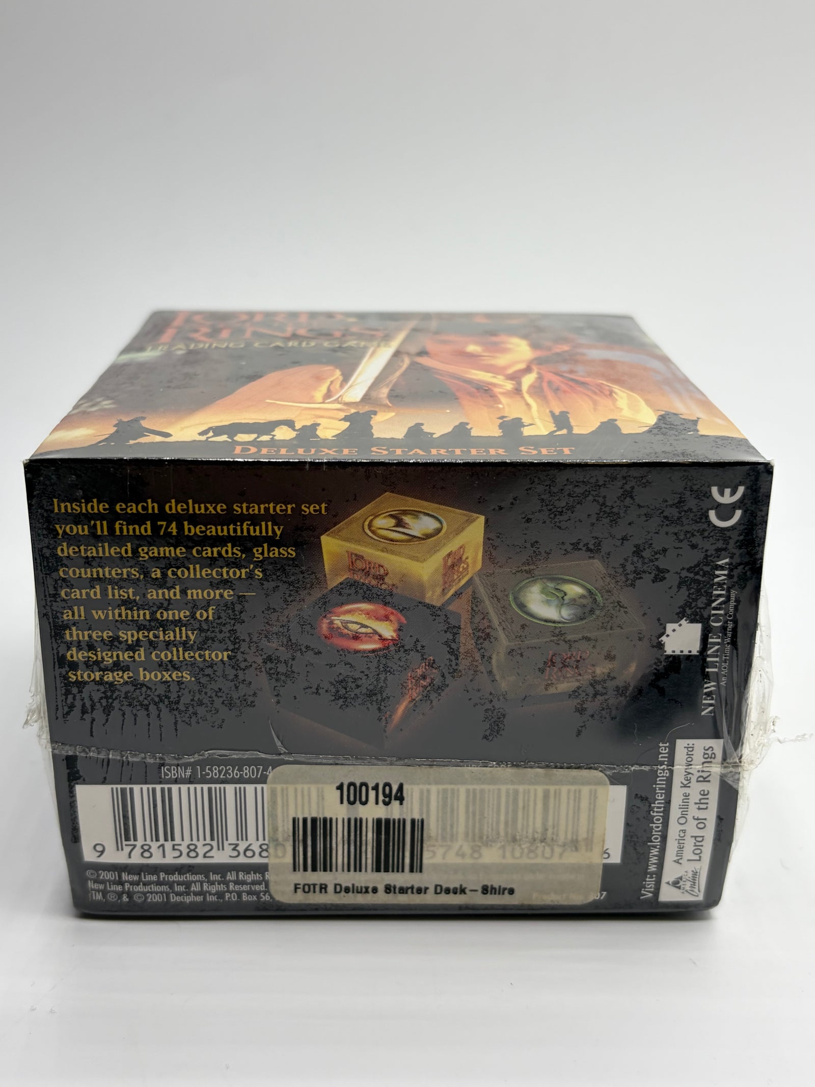 Lord of the Rings TCG CCG Fellowship Ring LotR Deluxe Starter Deck NEW SEALED