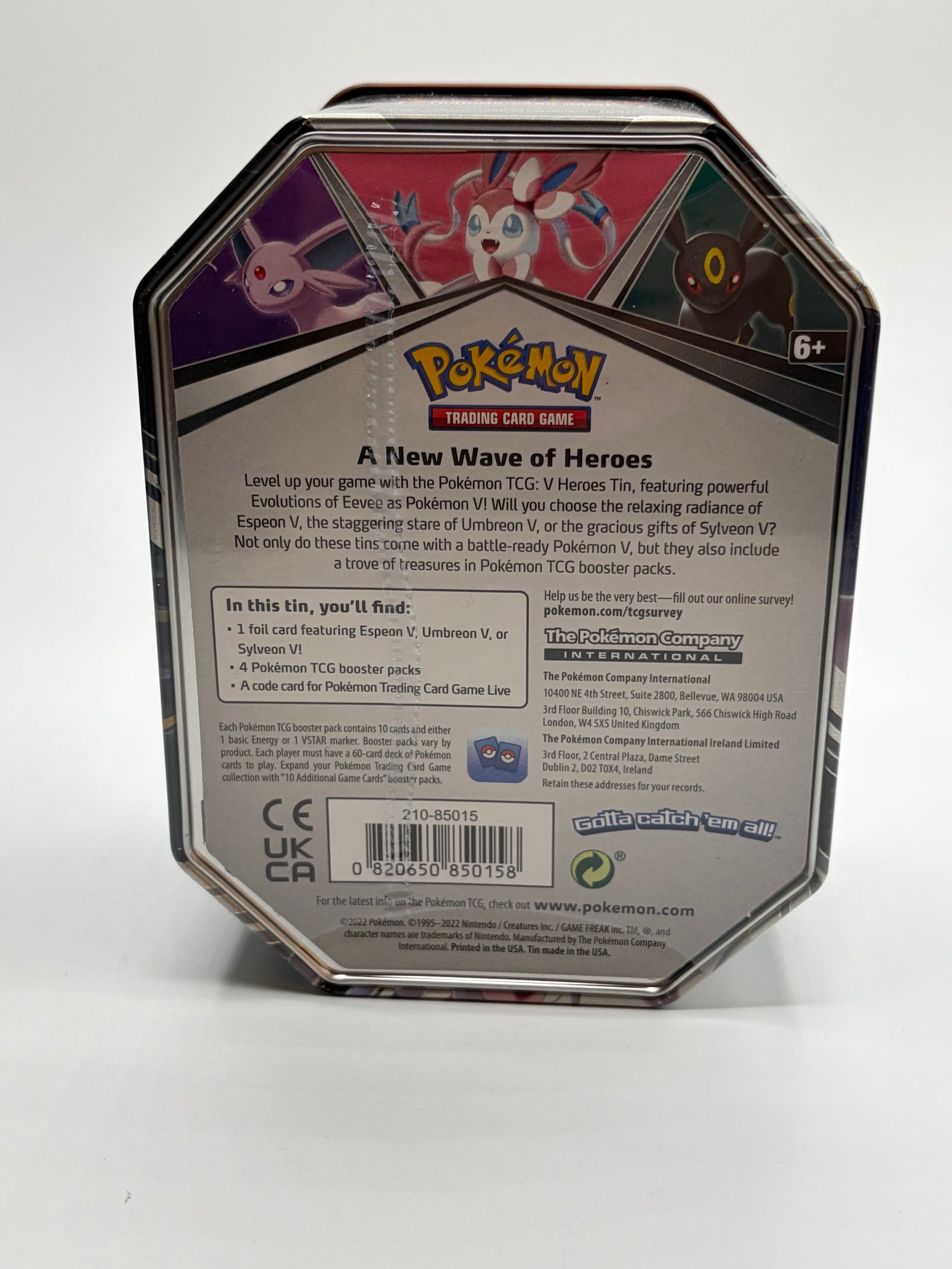 Pokémon TCG: V Heroes Tin - Umbreon V