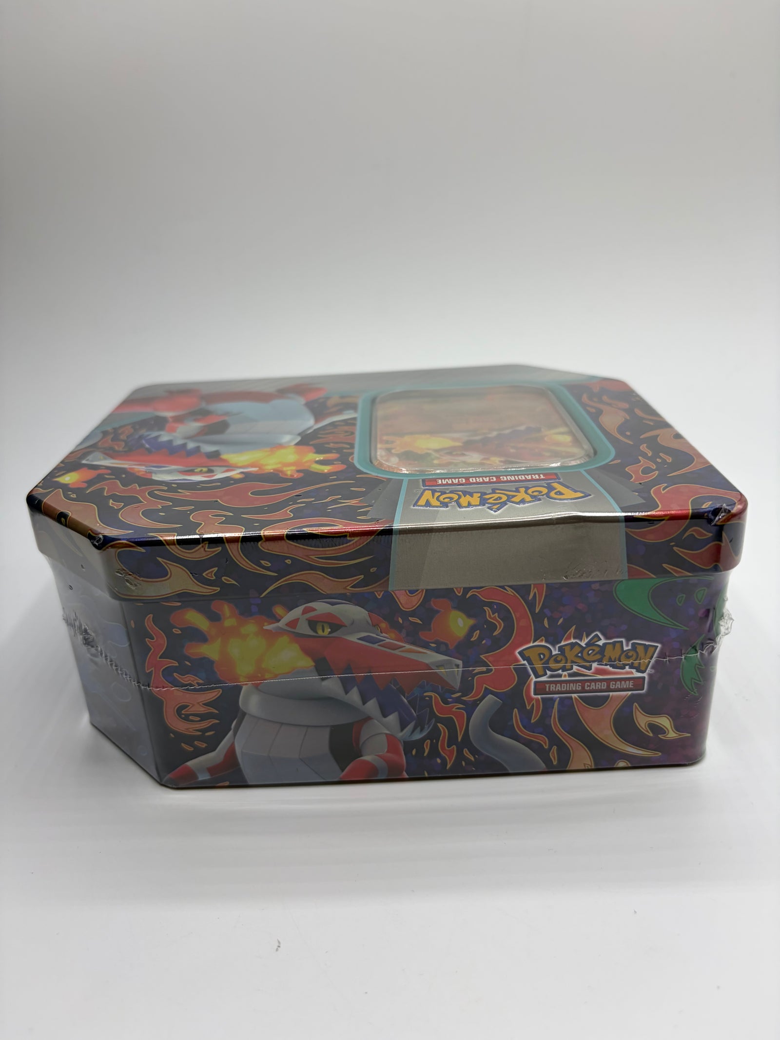 Pokemon TCG Paldea Partners Skeledirge EX Tin 5 Booster Packs Factory Sealed