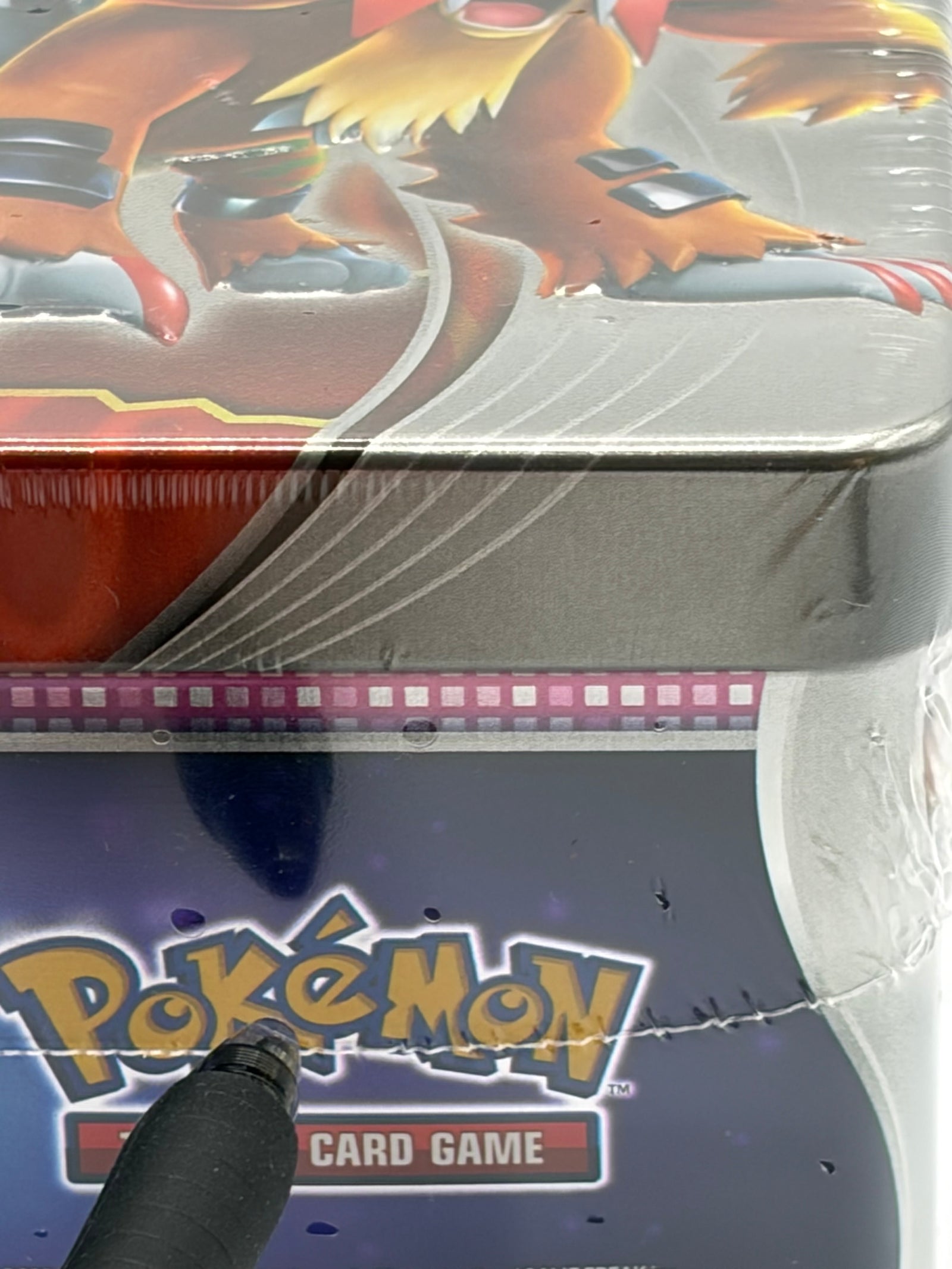 Pokemon Trading Card Games Paradox Destinies Gouging Fire ex Tin Sealed