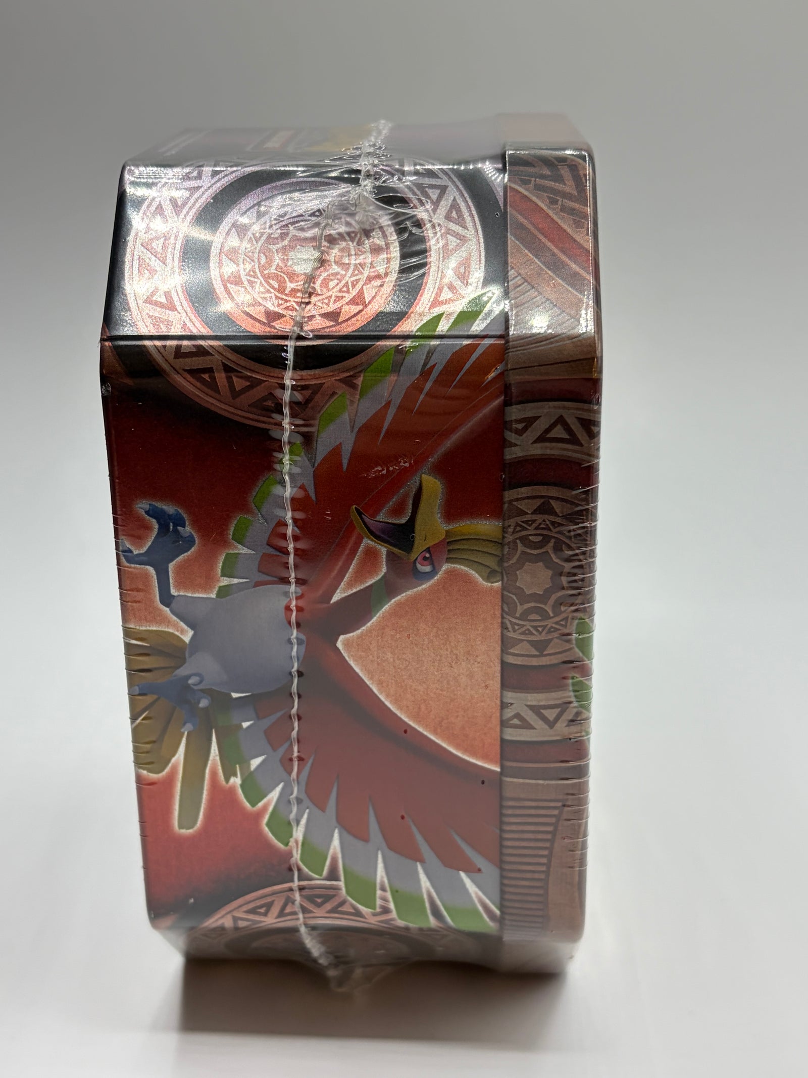 Sealed Pokémon TCG Tin- Ho-Oh GX Mysterious PowersTin