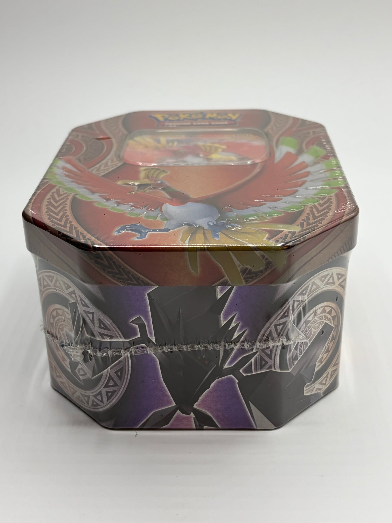 Sealed Pokémon TCG Tin- Ho-Oh GX Mysterious PowersTin