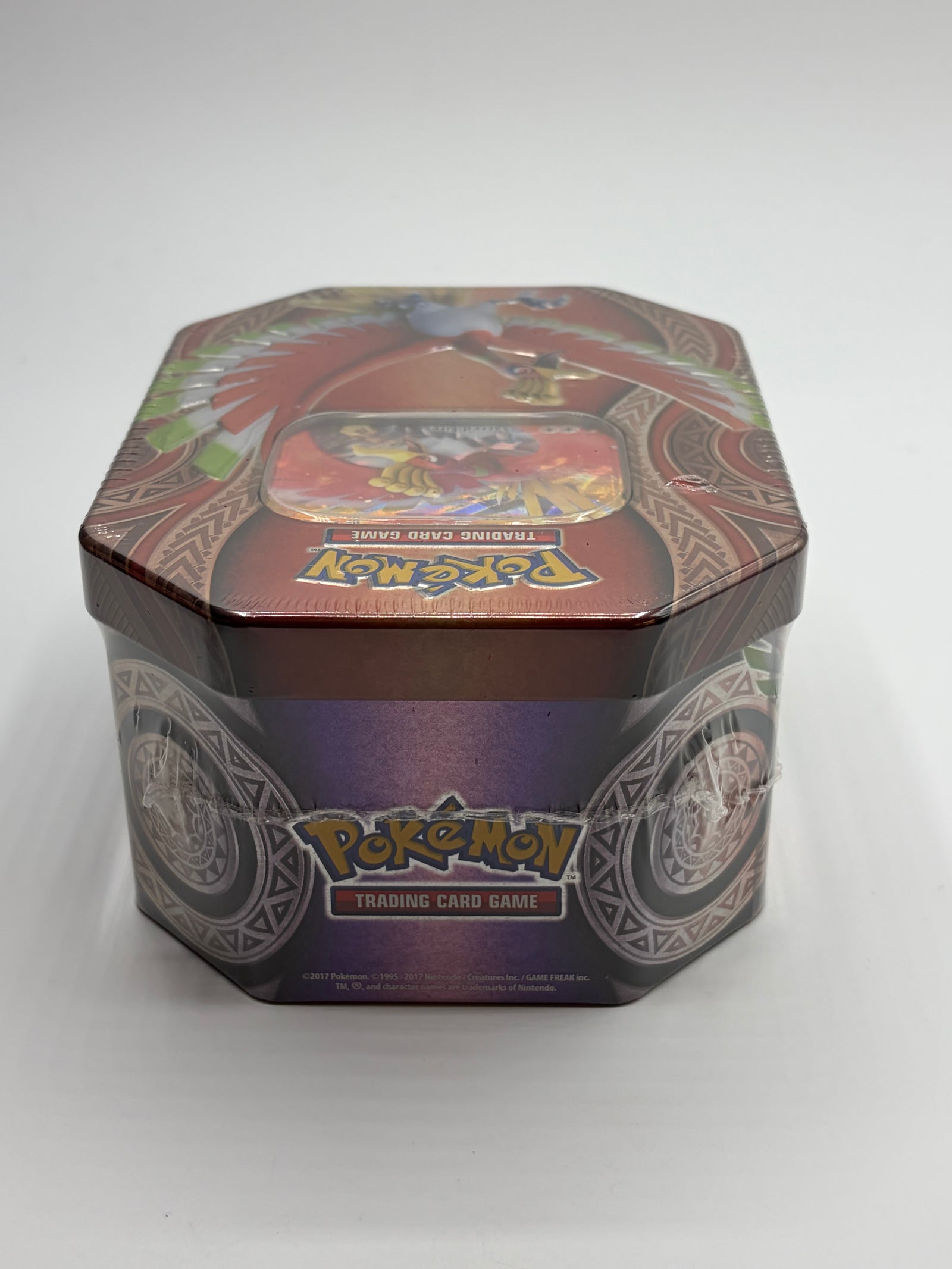 Sealed Pokémon TCG Tin- Ho-Oh GX Mysterious PowersTin