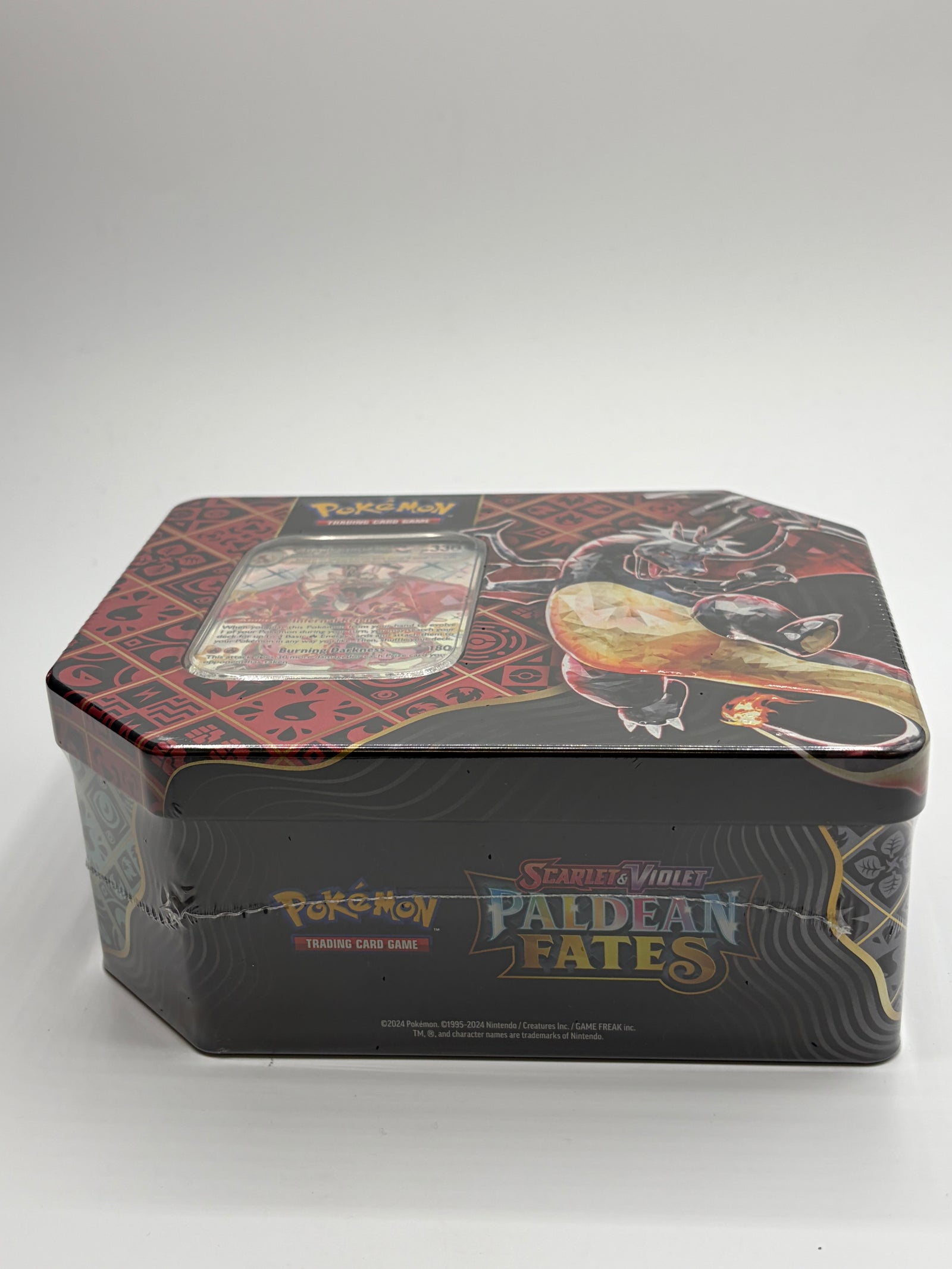 Pokémon TCG: Scarlet & Violet - Paldean Fates Tin - Shiny Charizard ex