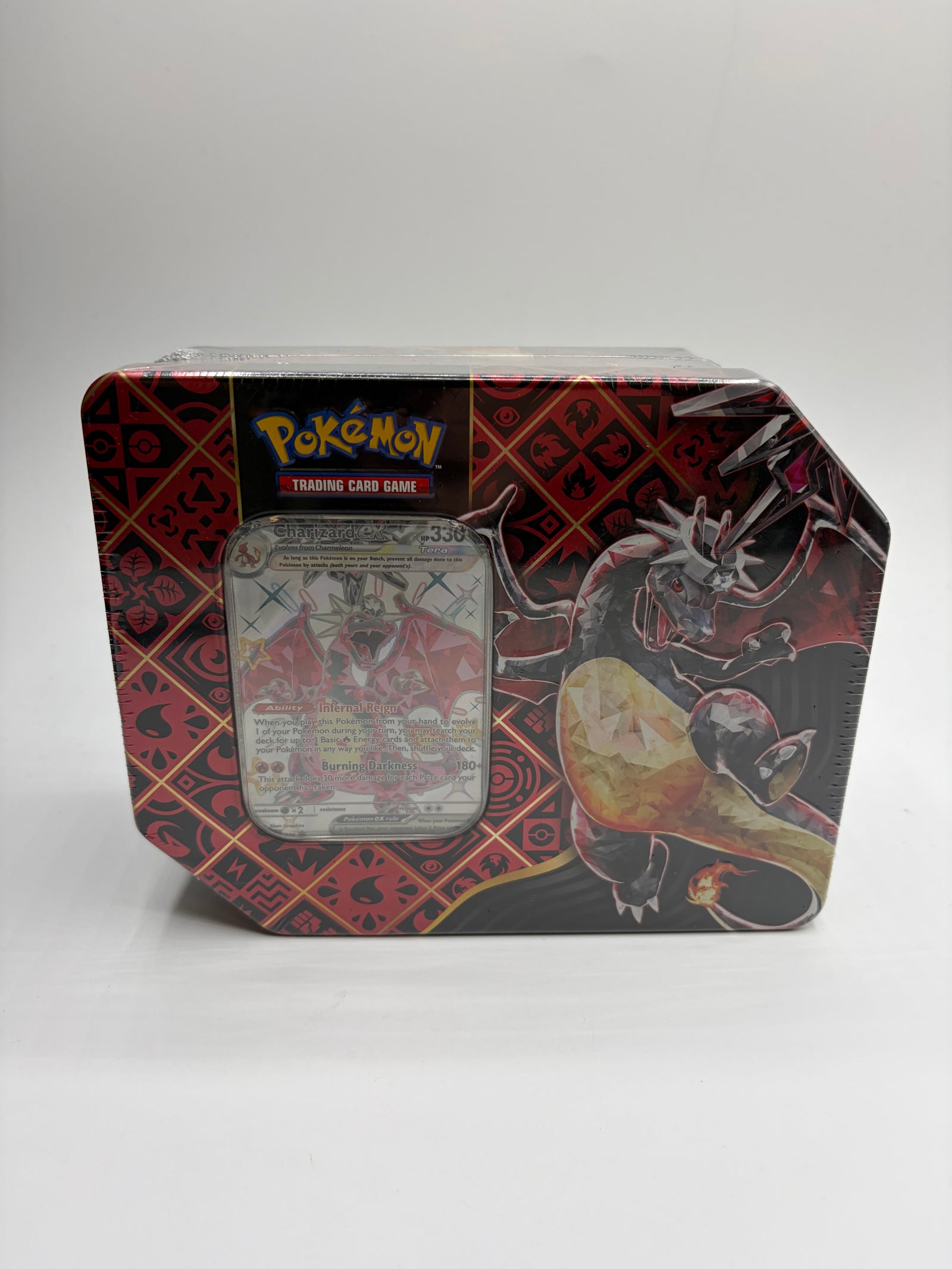 Pokémon TCG: Scarlet & Violet - Paldean Fates Tin - Shiny Charizard ex