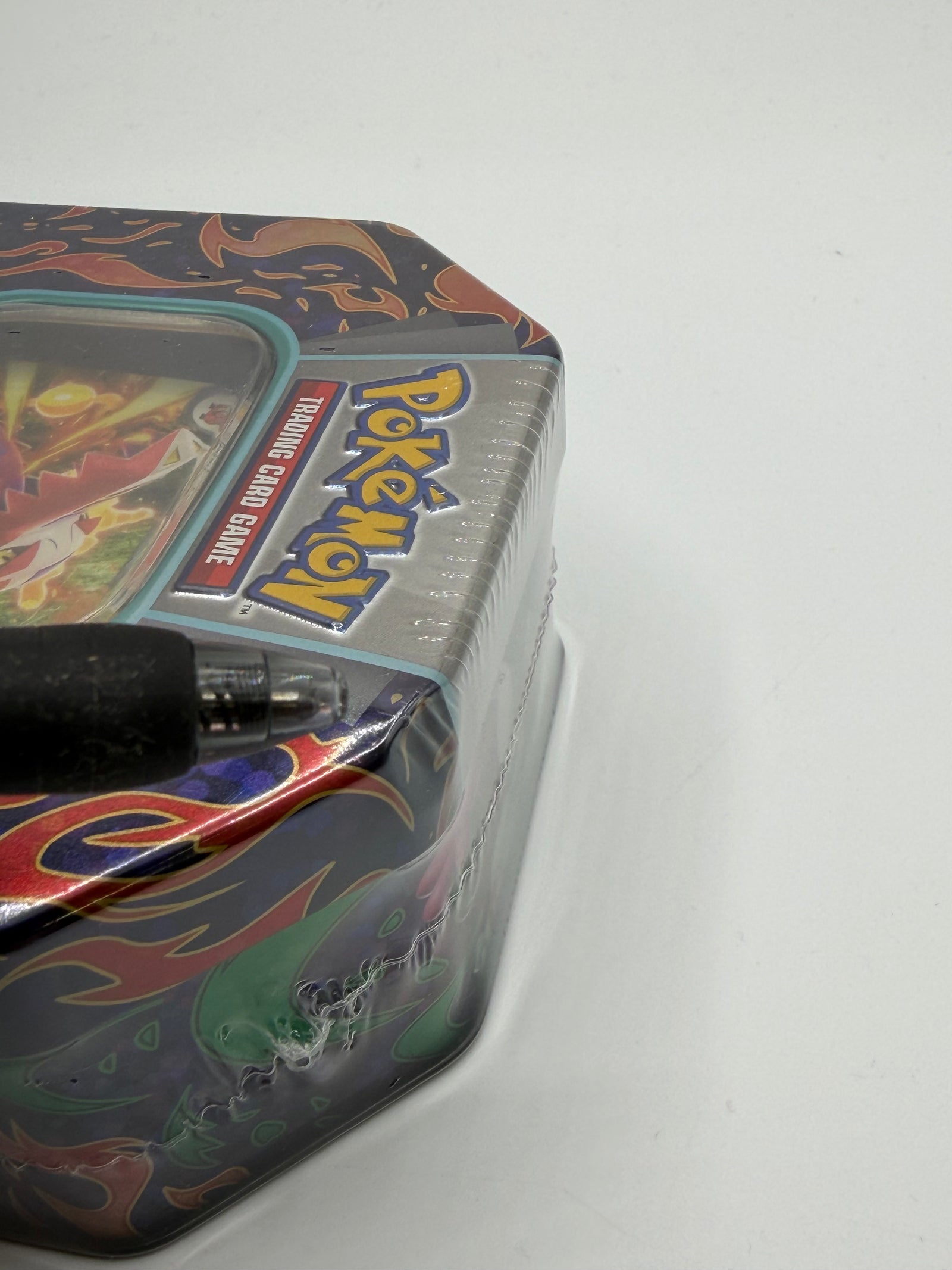 Sealed Pokemon TCG Paldea Partners Tin featuring Skeledirge ex