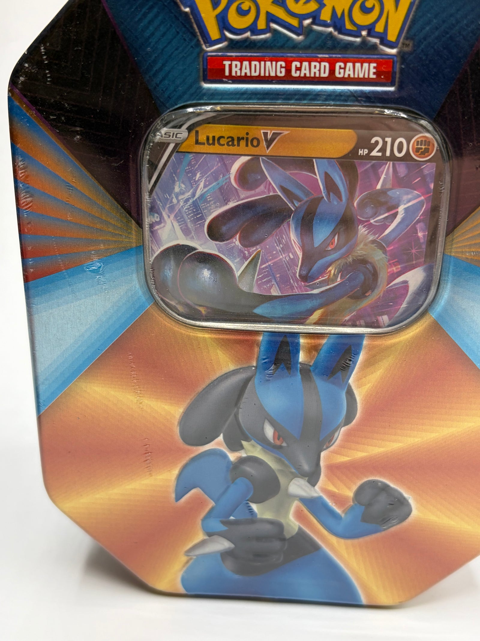 Pokemon TCG:  Lucario V Tin Sealed