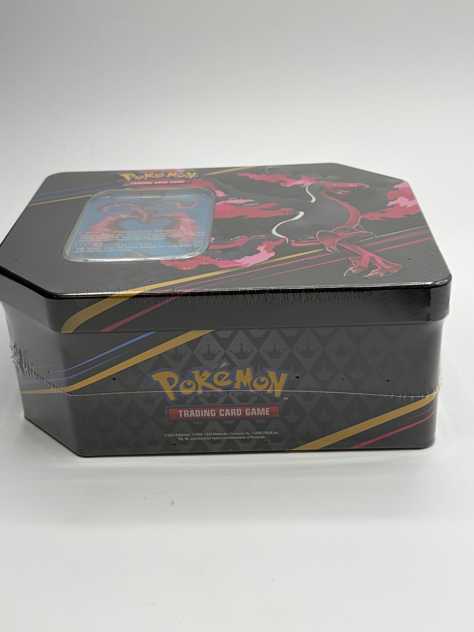 Crown Zenith Sealed Tin Pokemon TCG Galarian Moltres (5 Booster Packs)