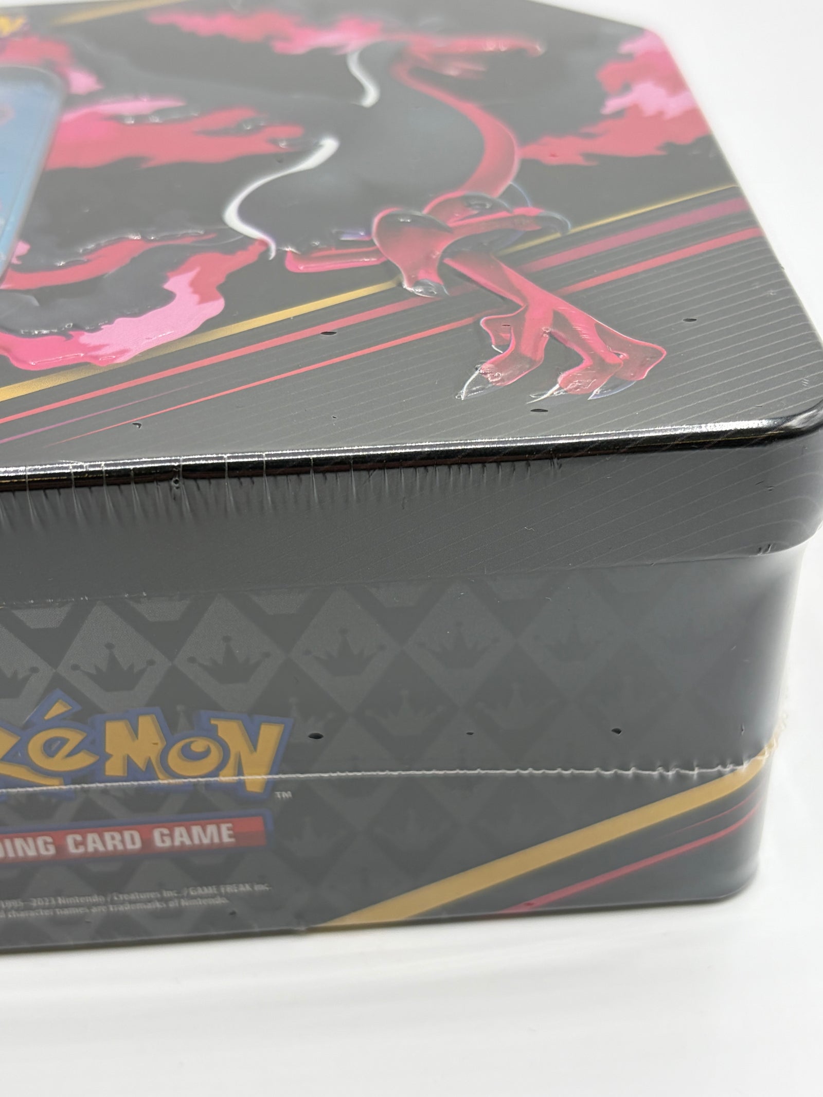 Crown Zenith Sealed Tin Pokemon TCG Galarian Moltres (5 Booster Packs)