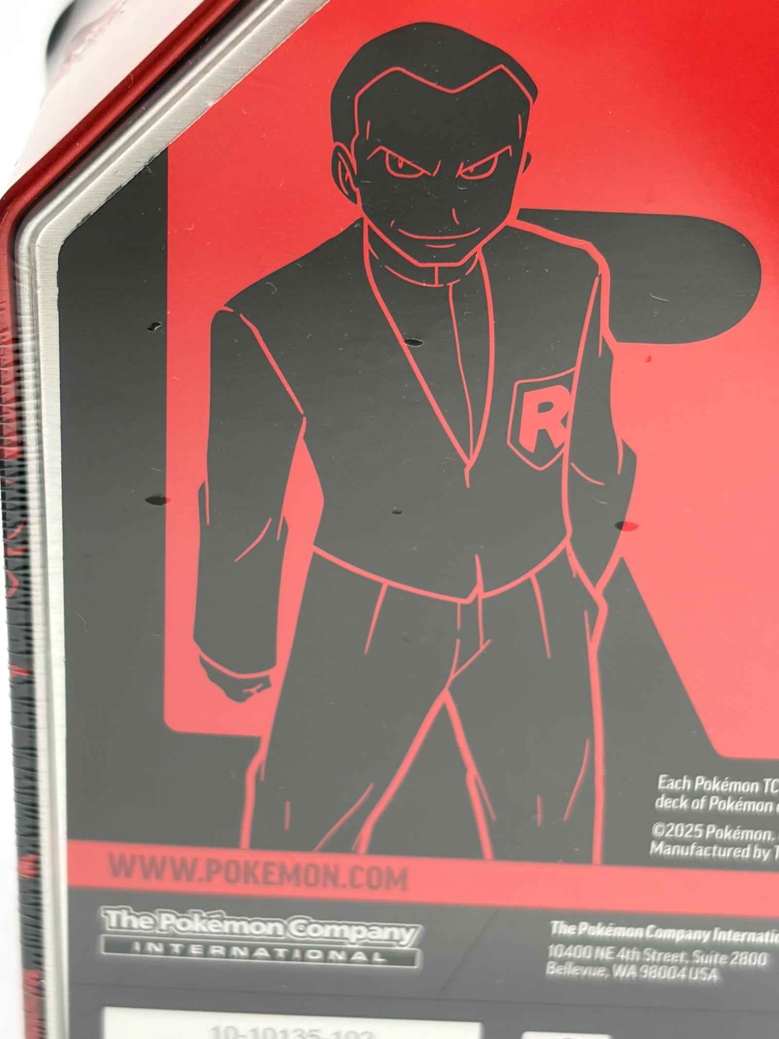 Pokemon TCG Team Rockets Mewtwo EX Tin - Factory Sealed