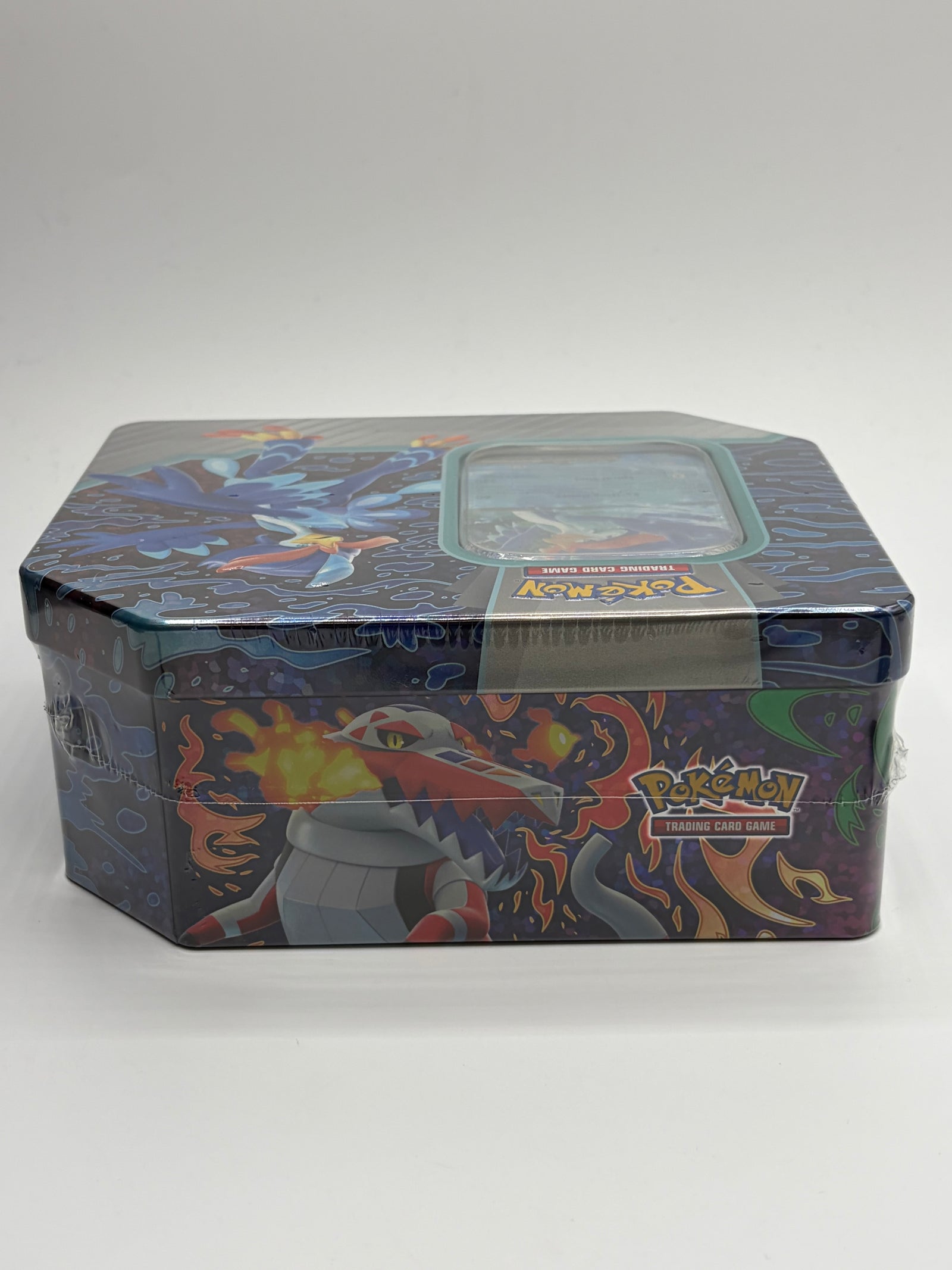 Pokemon TCG Paldea Partners Tin Quaquaval ex 5 Booster Packs Sealed
