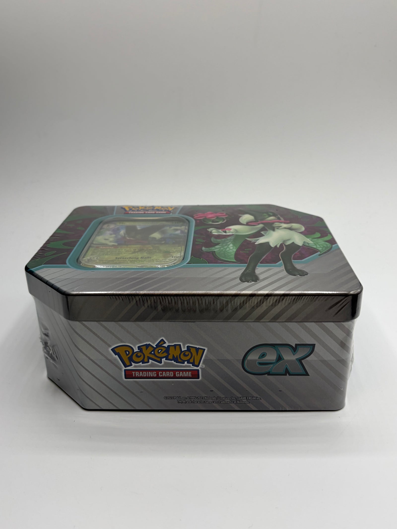 Paldea Partners Tin Meowscarada ex Pokemon TCG Sealed