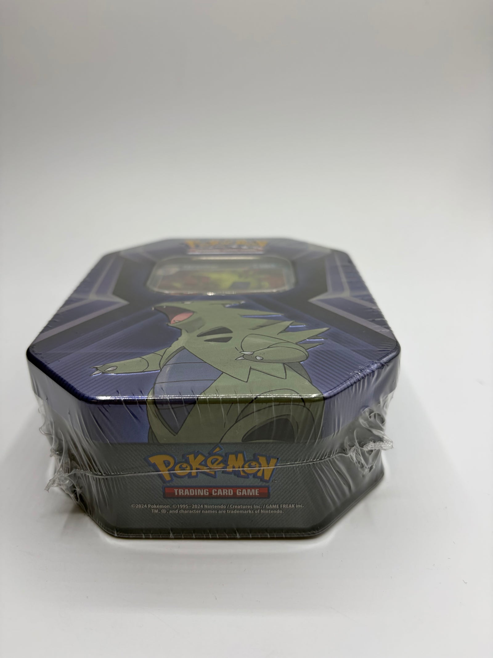 Pokemon TCG Triple Whammy Collector Tin - Tyranitar with 3 Booster Packs