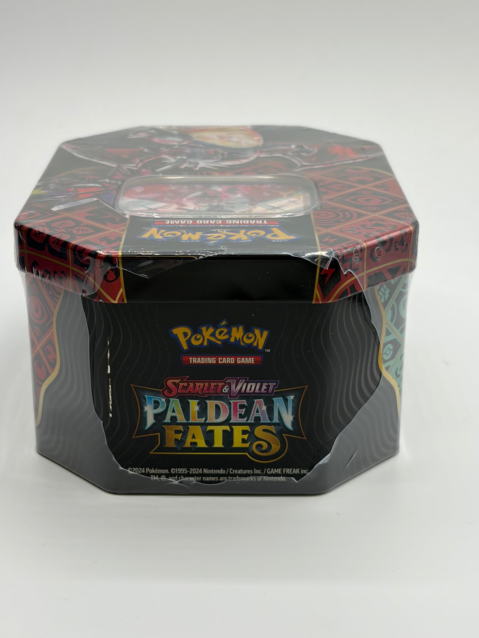 Sealed Pokemon Paldean Fates Charizard ex Tin