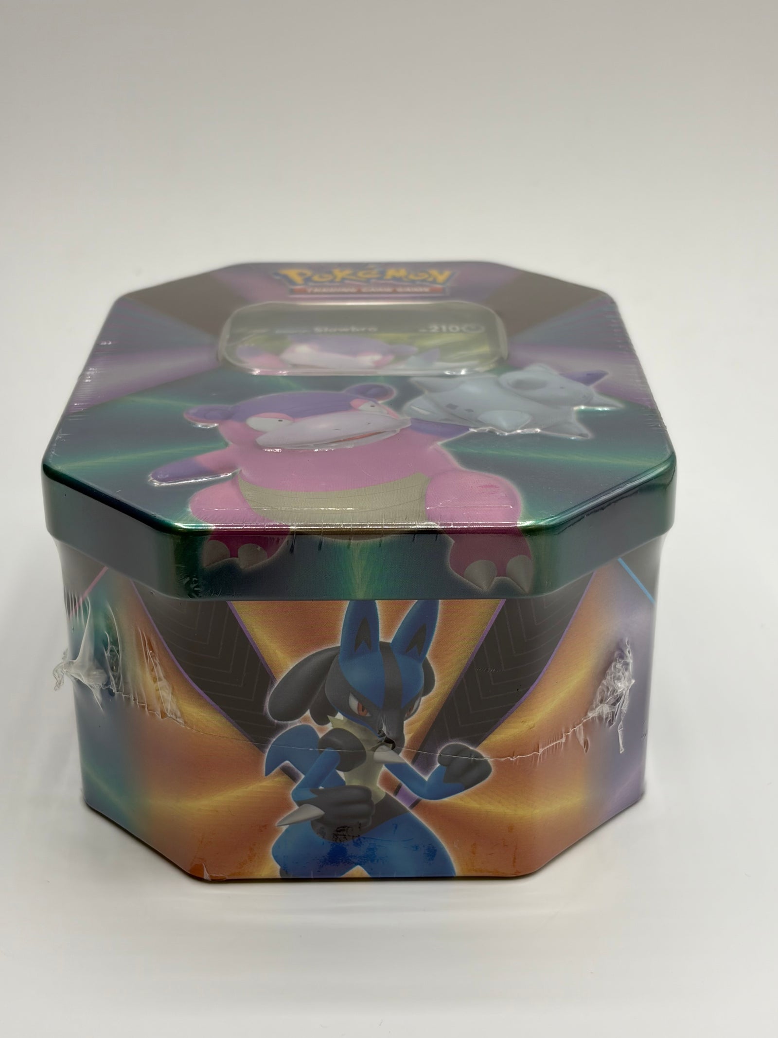 Pokemon Galarian Slowbro V Tin Sealed
