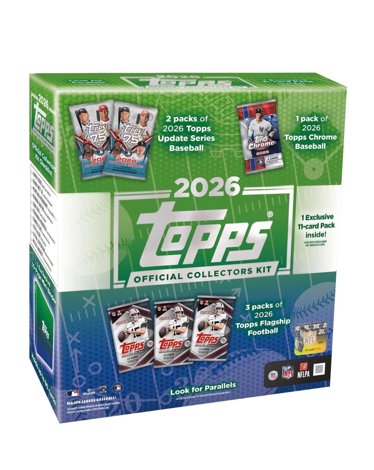 2026 Official Collectors Kit Wave 2 Trading Card Collector Crate
