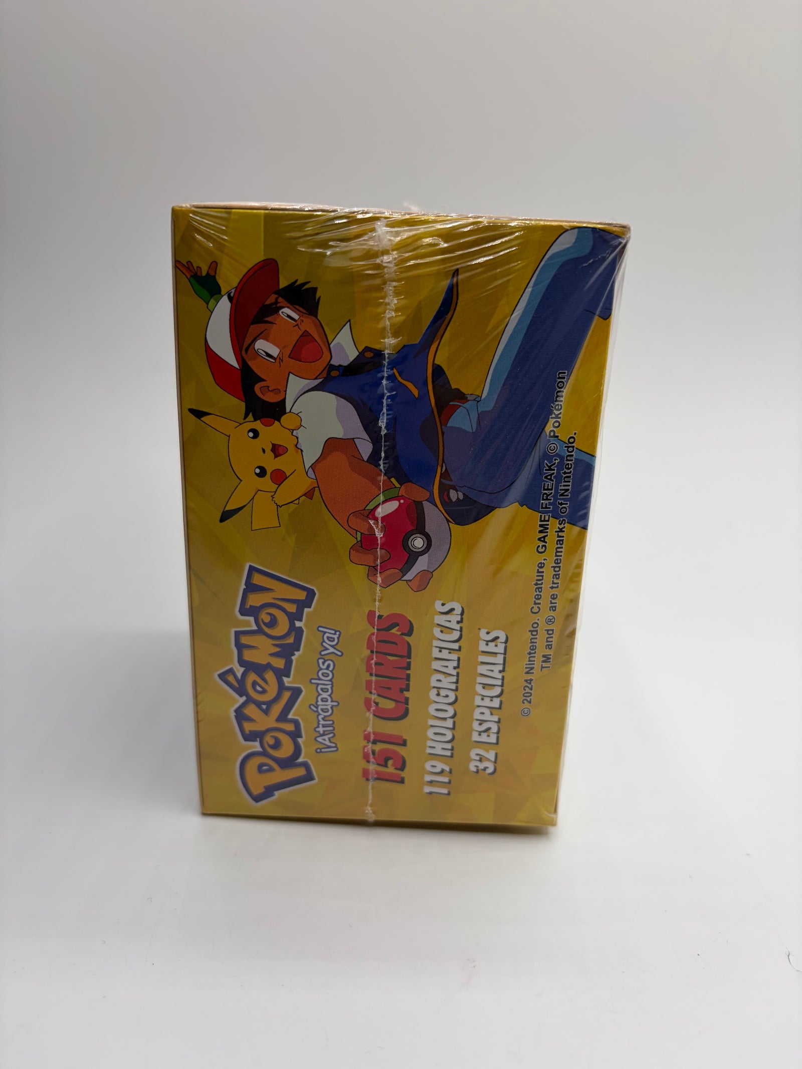 UNLICENSED Pokemon Stained Glass Crystal Card Collection Factory Sealed Booster Box (25 Packs)