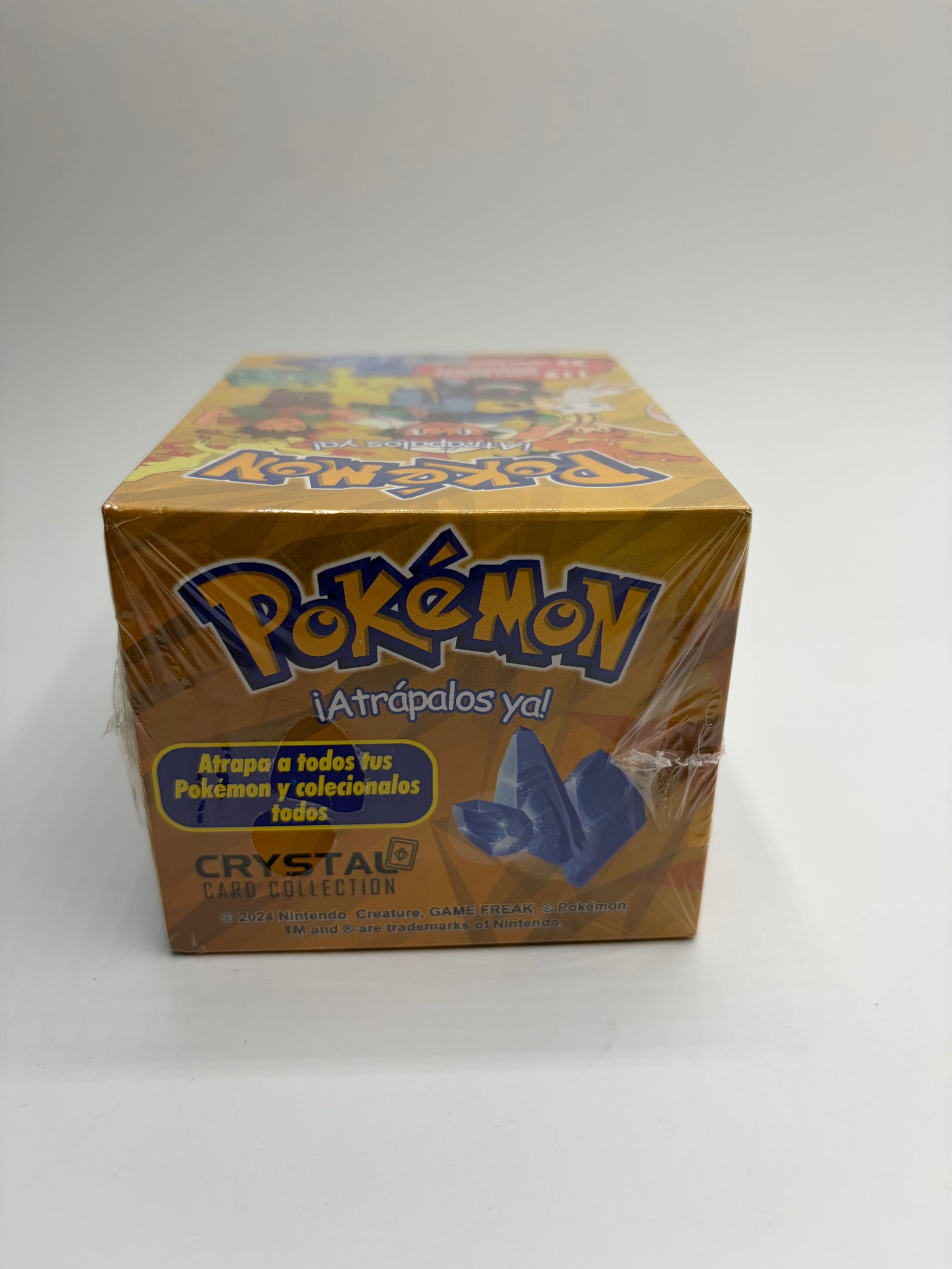 UNLICENSED Pokemon Stained Glass Crystal Card Collection Factory Sealed Booster Box (25 Packs)