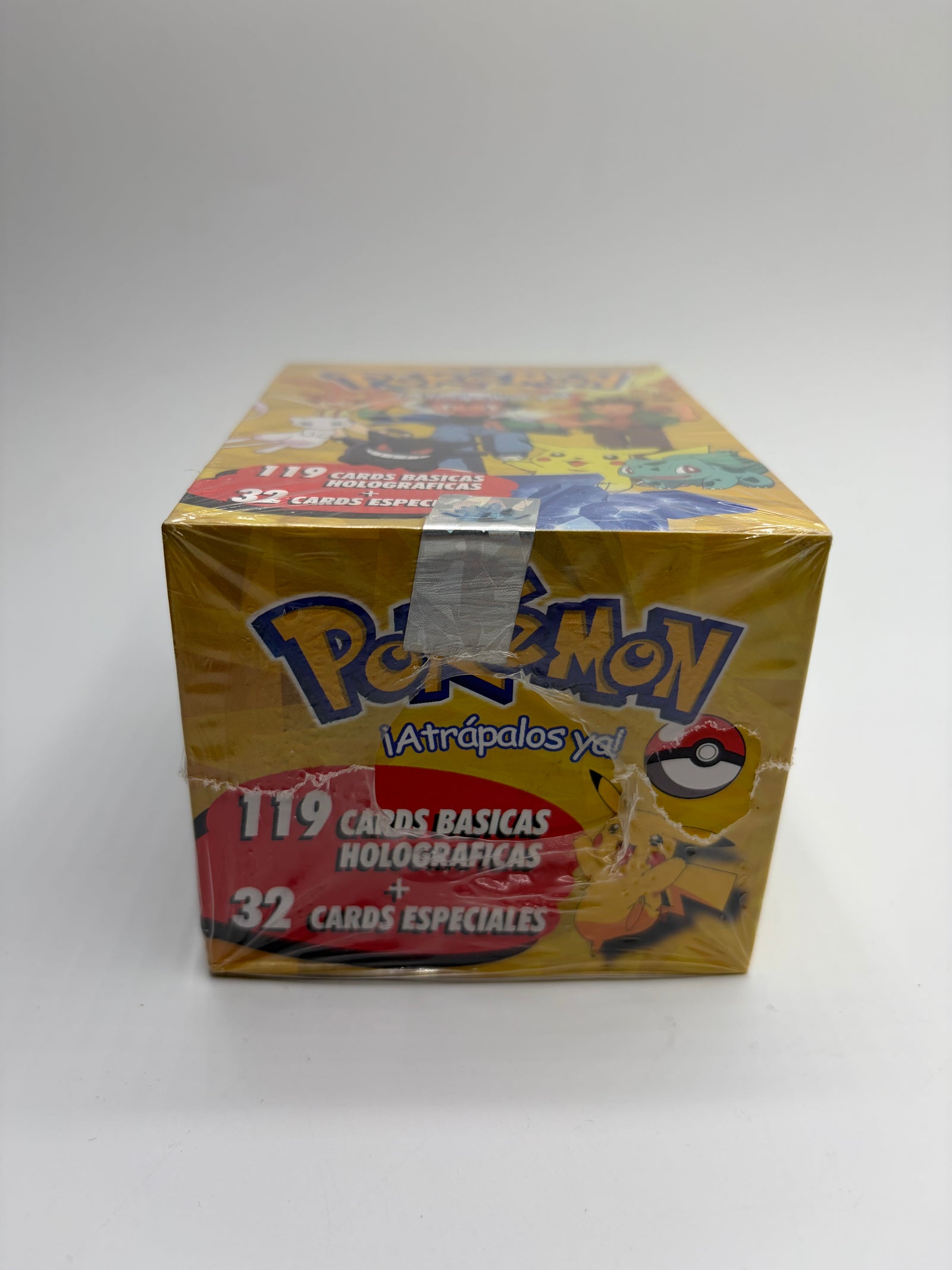 UNLICENSED Pokemon Stained Glass Crystal Card Collection Factory Sealed Booster Box (25 Packs)