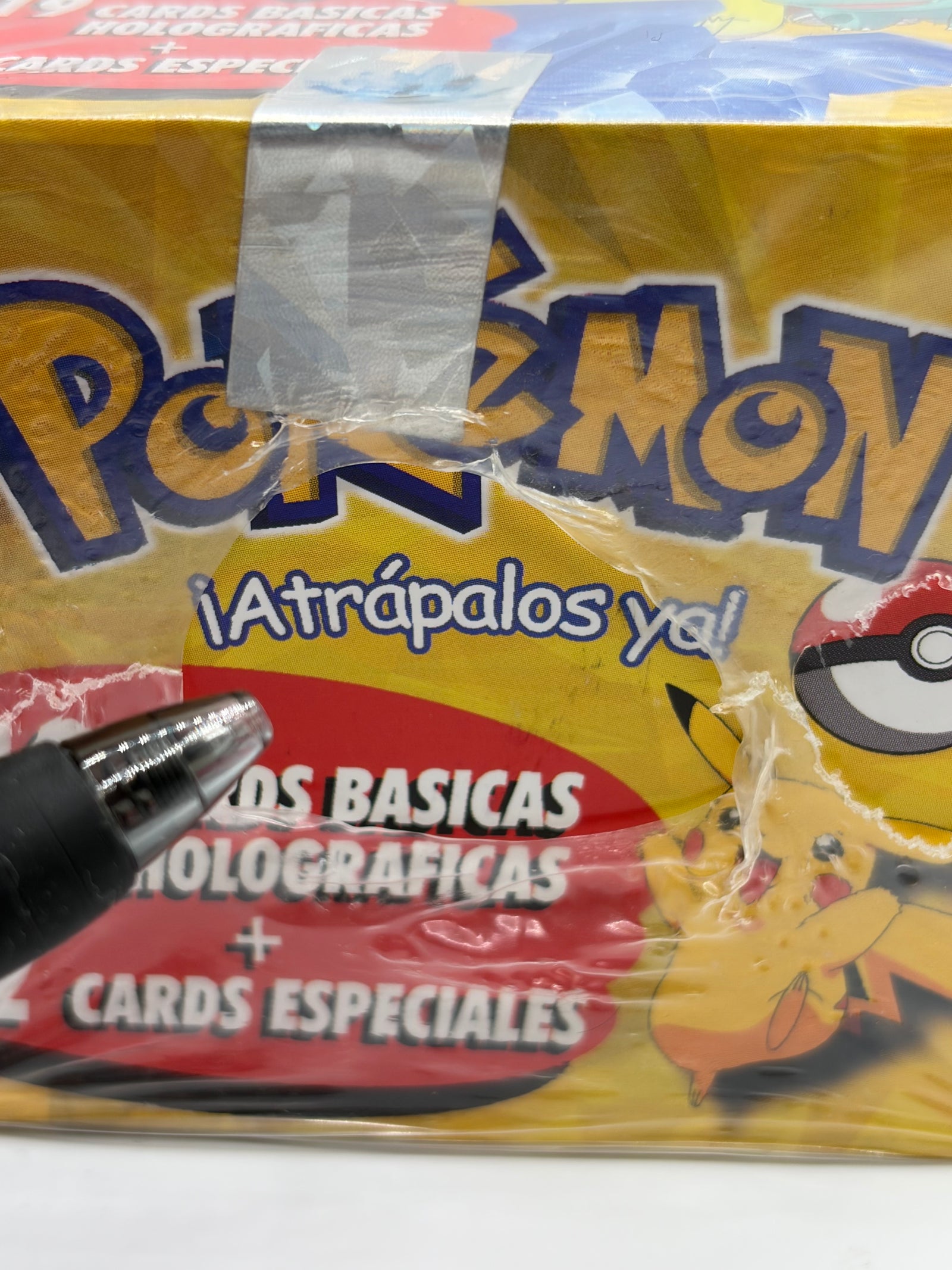 UNLICENSED Pokemon Stained Glass Crystal Card Collection Factory Sealed Booster Box (25 Packs)