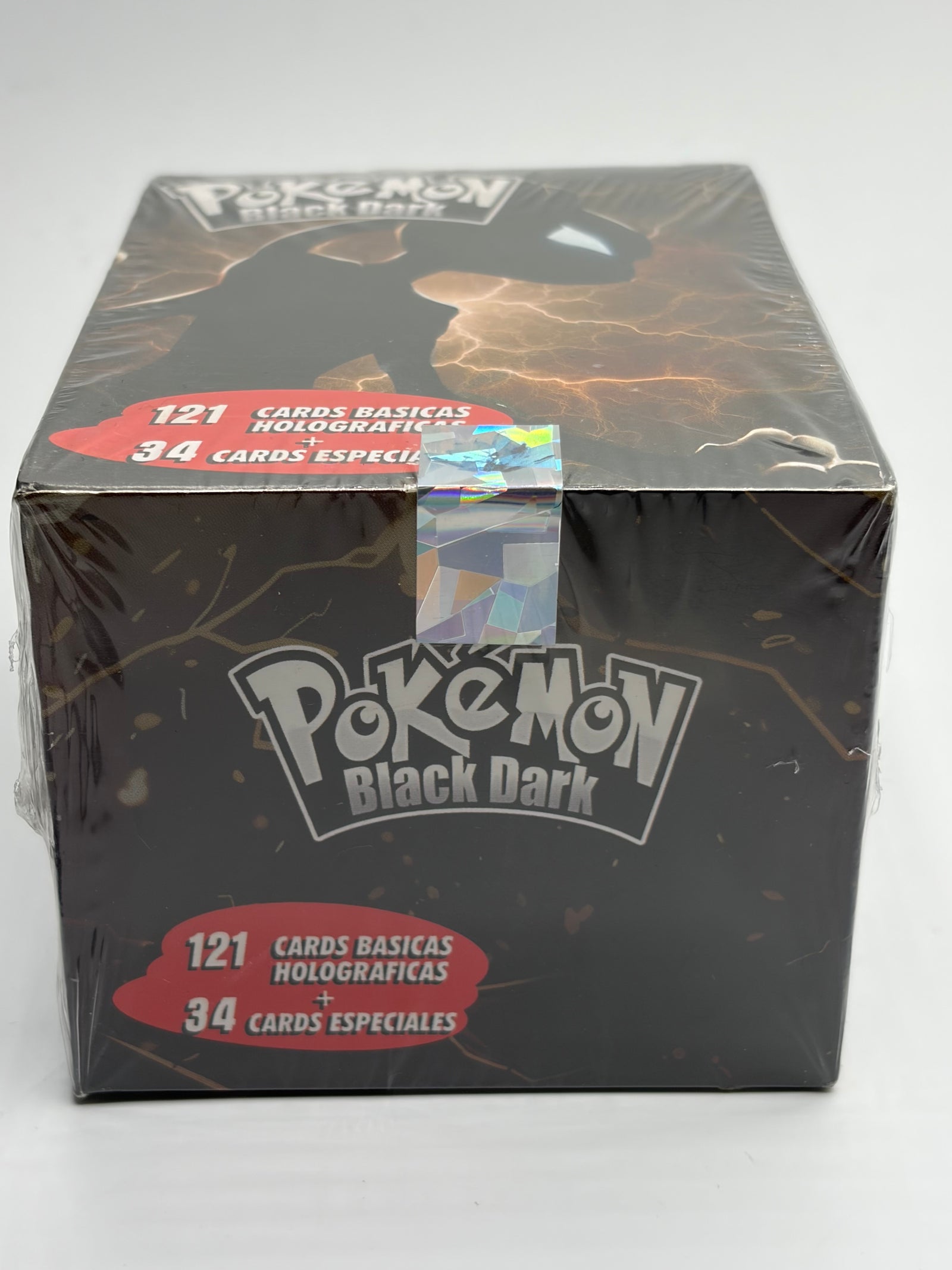 UNLICENSED Crystal Card Collection - Peruvian Pokémon Black Dark Cards - Sealed Mewtwo Box