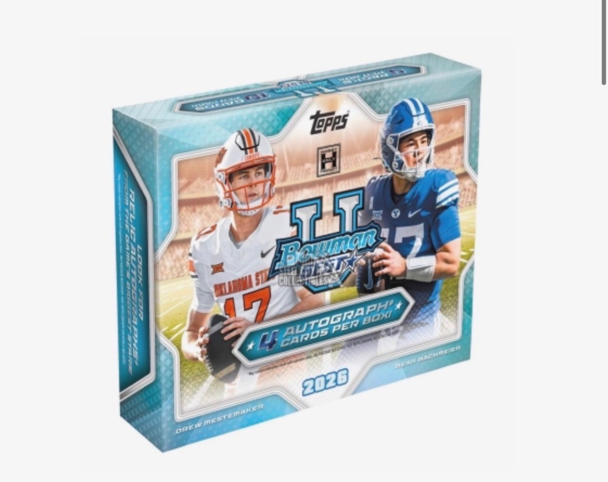 2026 BOWMAN UNIVERSITY BEST FOOTBALL HOBBY BOX