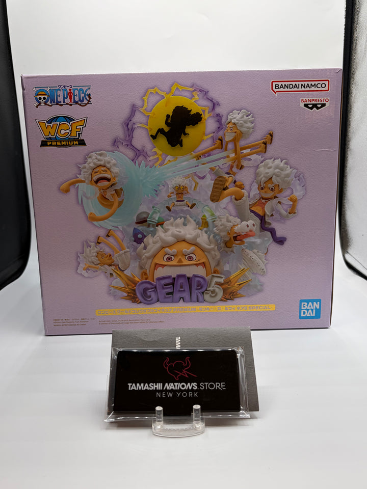 One Piece - S.H. Figuarts World Collectible Figure PREMIUM Monkey D Luffy GEAR5 UNOPENED