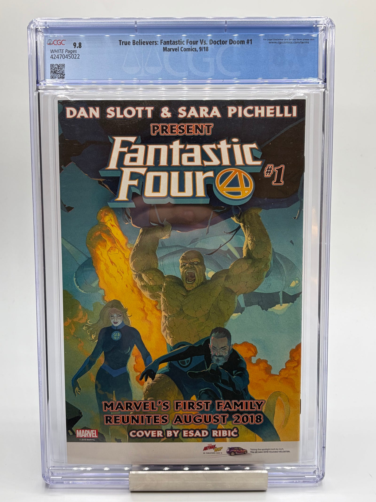CGC 9.8 MINT~ 1962 FANTASTIC FOUR # 5 1ST DR DOOM True Believers Reprint 2018