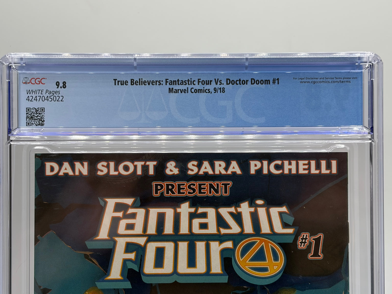 CGC 9.8 MINT~ 1962 FANTASTIC FOUR # 5 1ST DR DOOM True Believers Reprint 2018