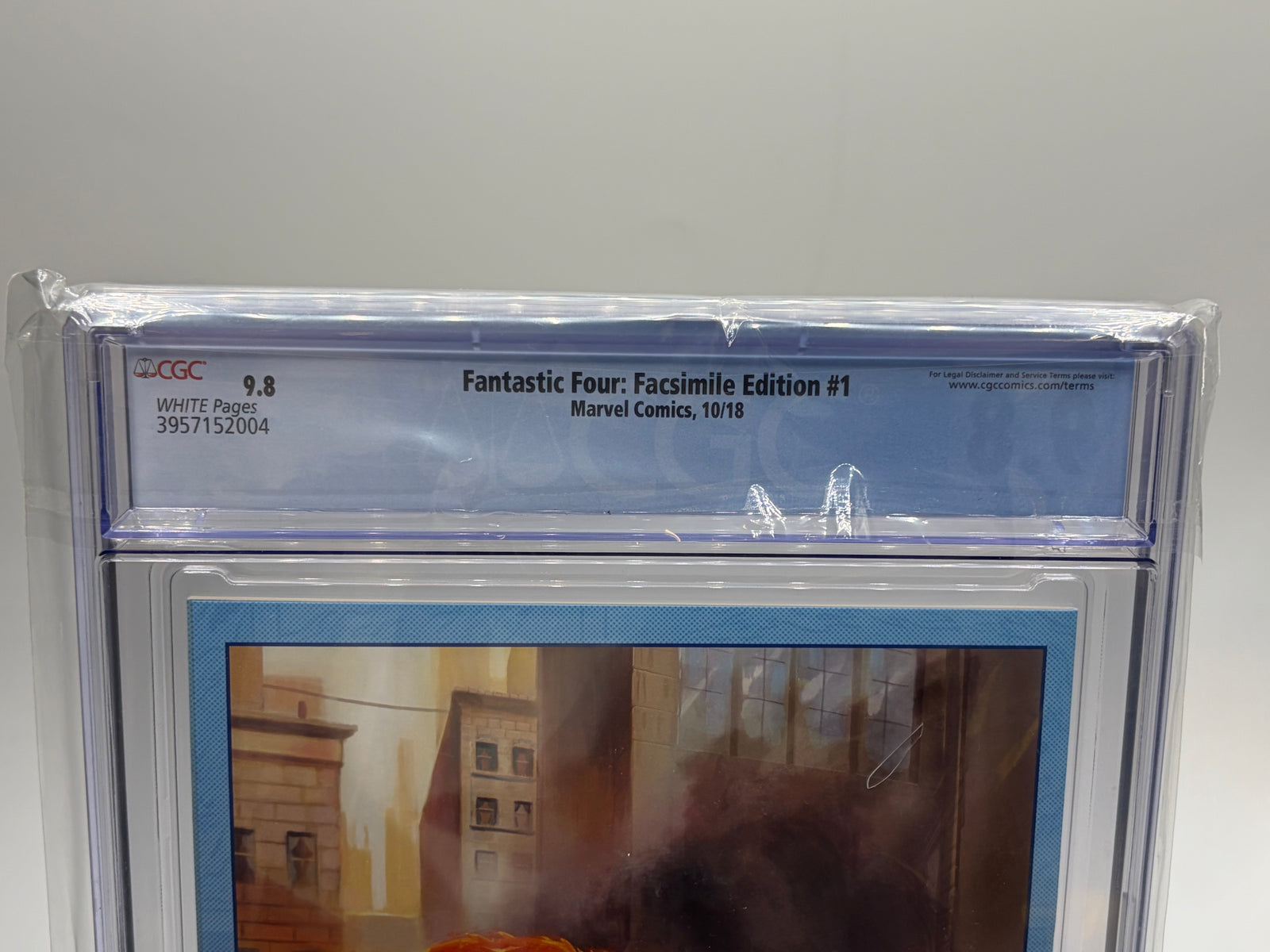 Marvel Fantastic Four Facsimile #1 CGC 9.8 2018 Reprints FF#1 Kirby