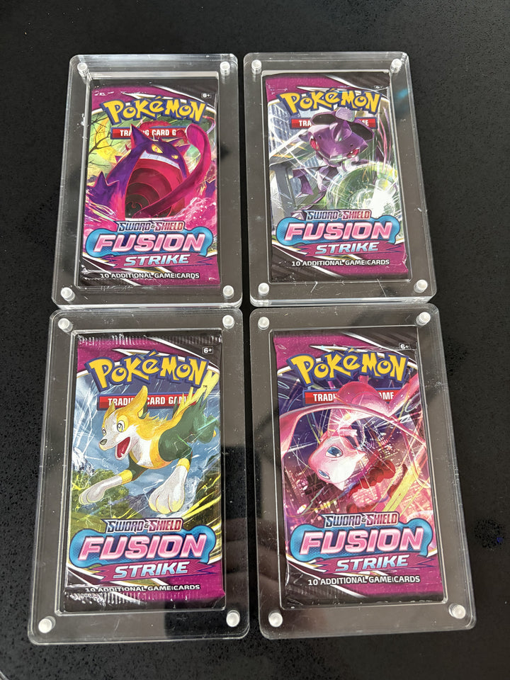 4 Pack Lot - Fusion Strike Booster Packs