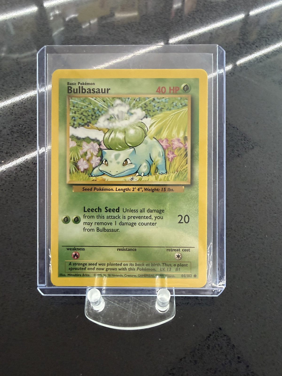 Bulbasaur Base Card - 44/102