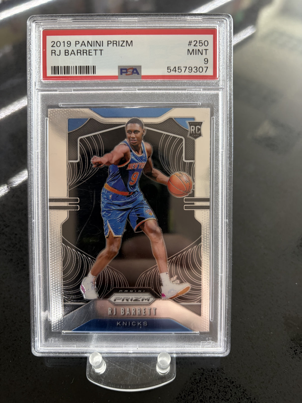 2019 Panini Prizm RJ Barrett #250 PSA 9