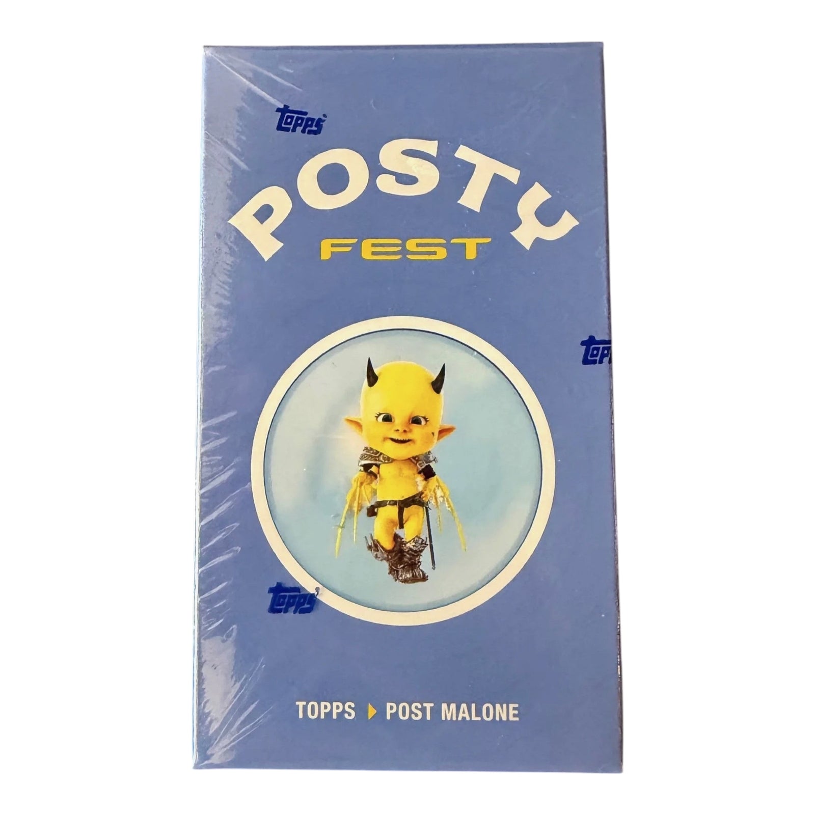 2019 Topps posting fest blaster box featuring garbage pail kids inspired
