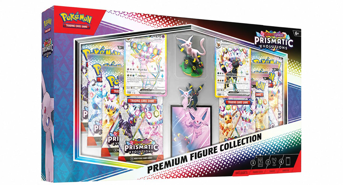 Pokémon TCG: Scarlet & Violet – Prismatic Evolutions Espeon & Umbreon Premium Collection
