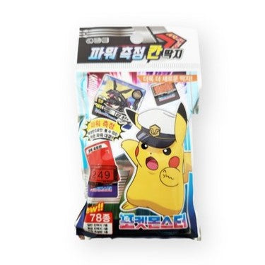Pokémon power gauge card slap game. Korean.