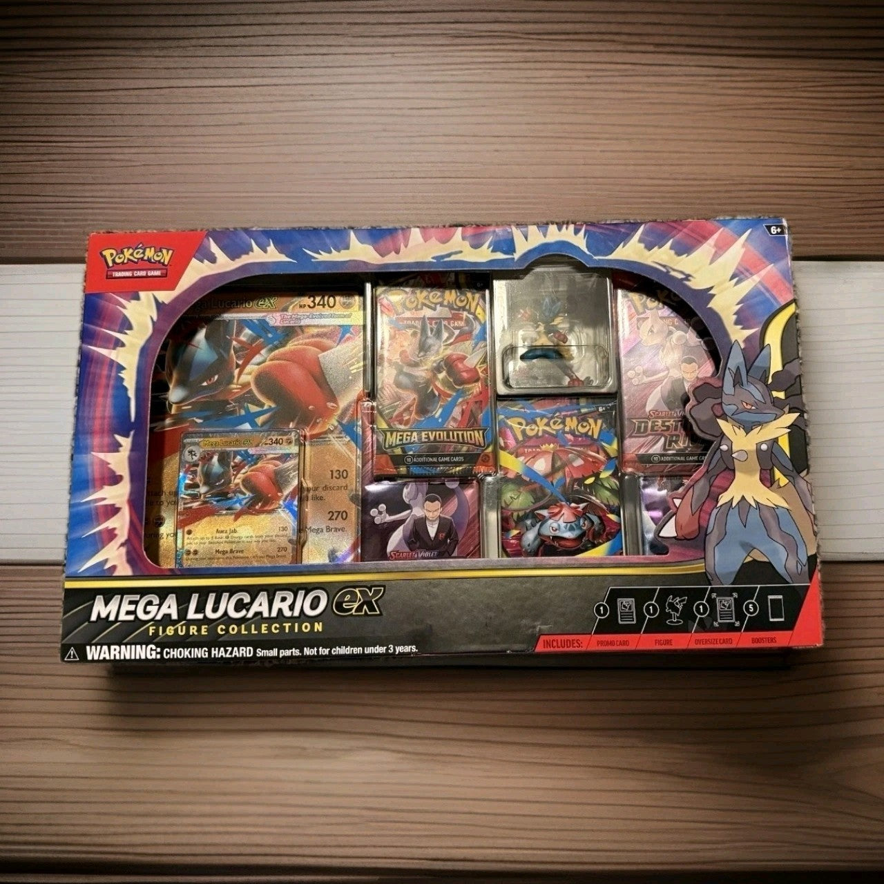Pokémon TCG: Mega Evolution – Mega Lucario ex Premium Figure Collection