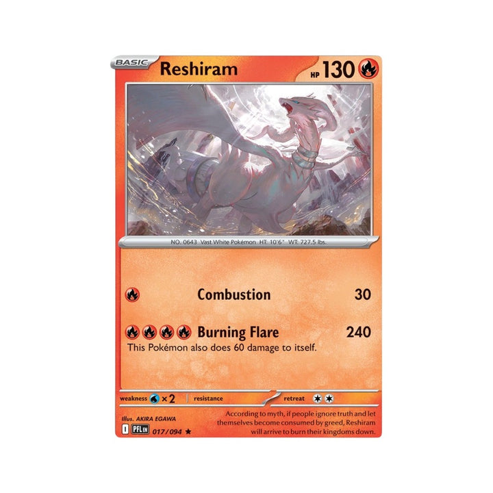 Pokémon TCG: Mega Evolution - Phantasmal Flames Checklane Blister - Reshiram Promo or Perfect Order Checklane Blister - Aurorus Promo